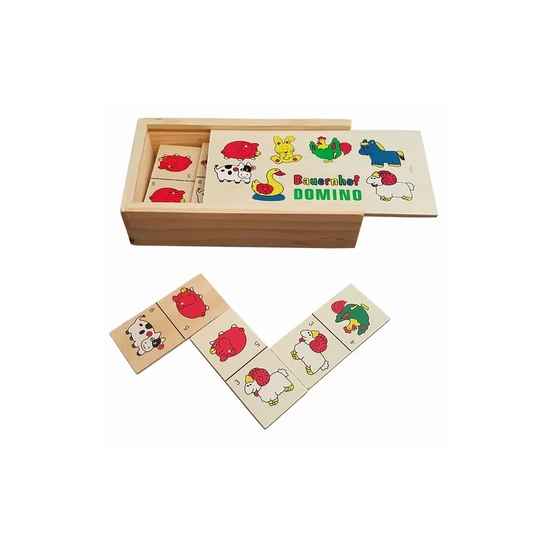 Reisbureau Passend waardigheid houten domino, domino, kinder domino, houten spelletjes, houten spel,